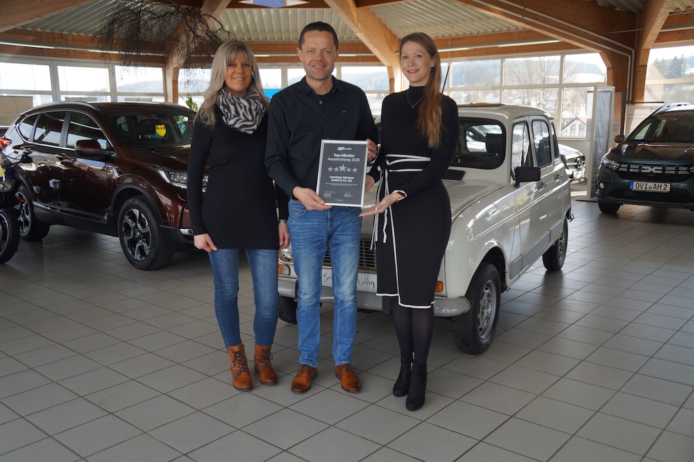 AutoScout24 Top-Händler-Auszeichnung 2025 - Verleihung