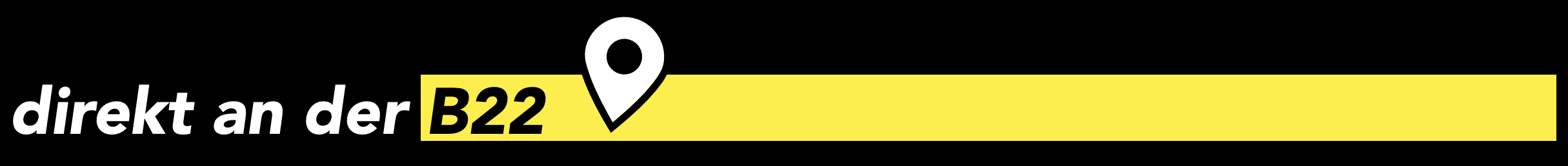 Direkt an der B22 in Oberviechtach